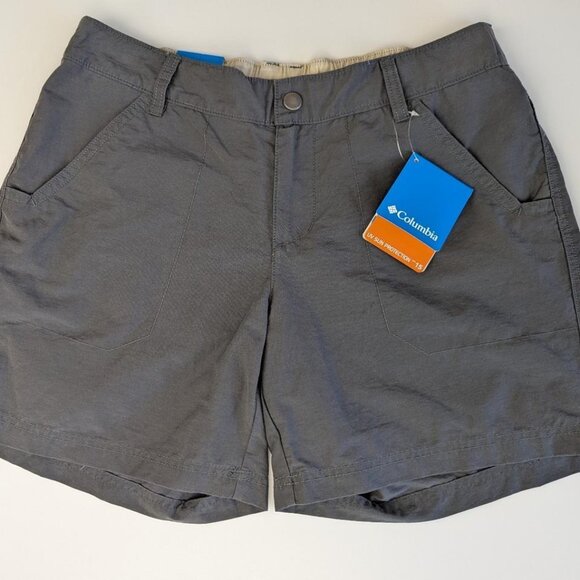 Columbia Sportswear Modern Classic UV 15 Sun Protection Size 10 Gray Shorts - Picture 1 of 8